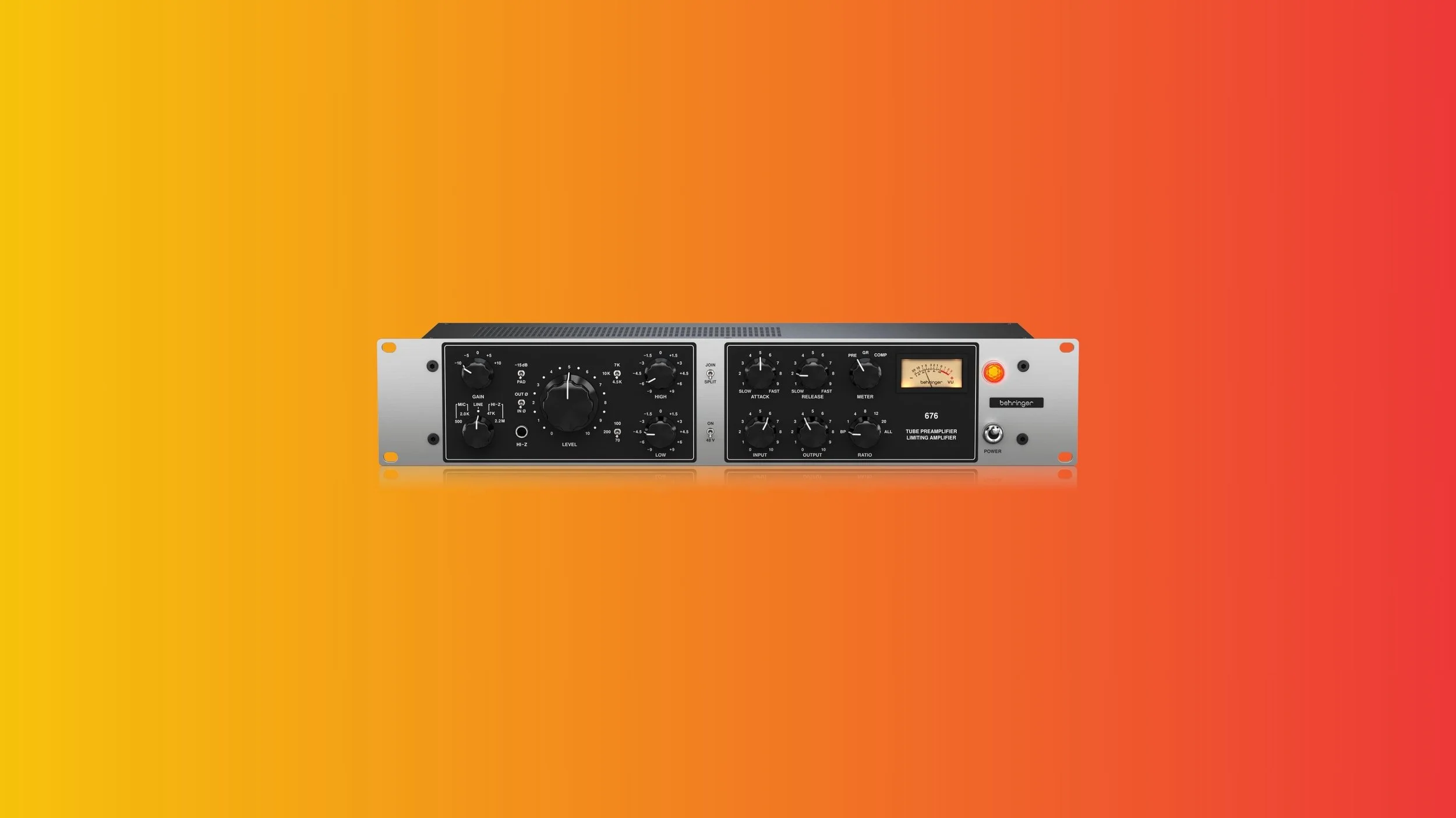 BEHRINGER 676 マイクプリアンプ コンプレッサー Vintage-Style Channel Strip - Behringer 676 | Music